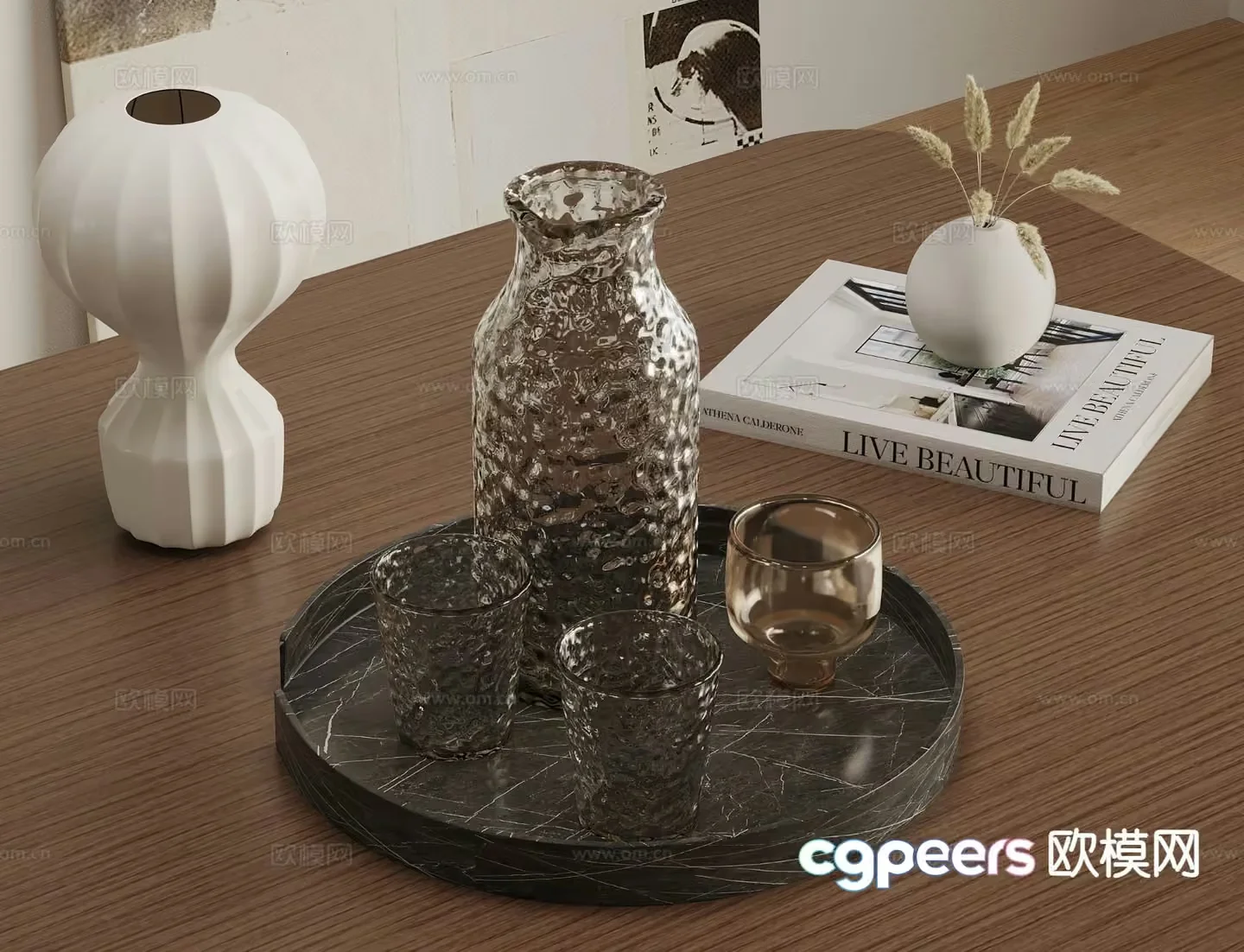A Home Decor Item 3D Model – 13041 – VRAY Render