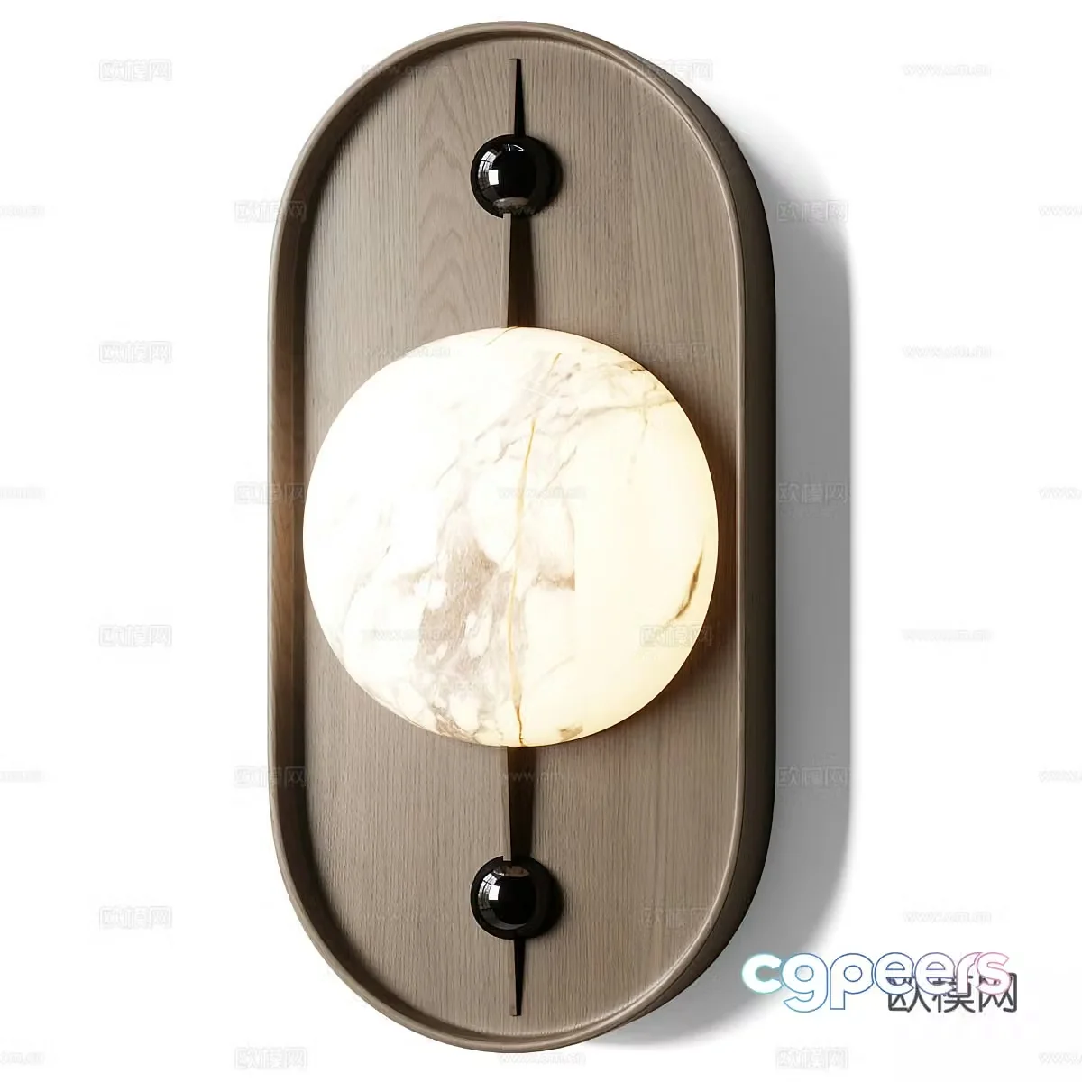 New Chinese wall light 3D model