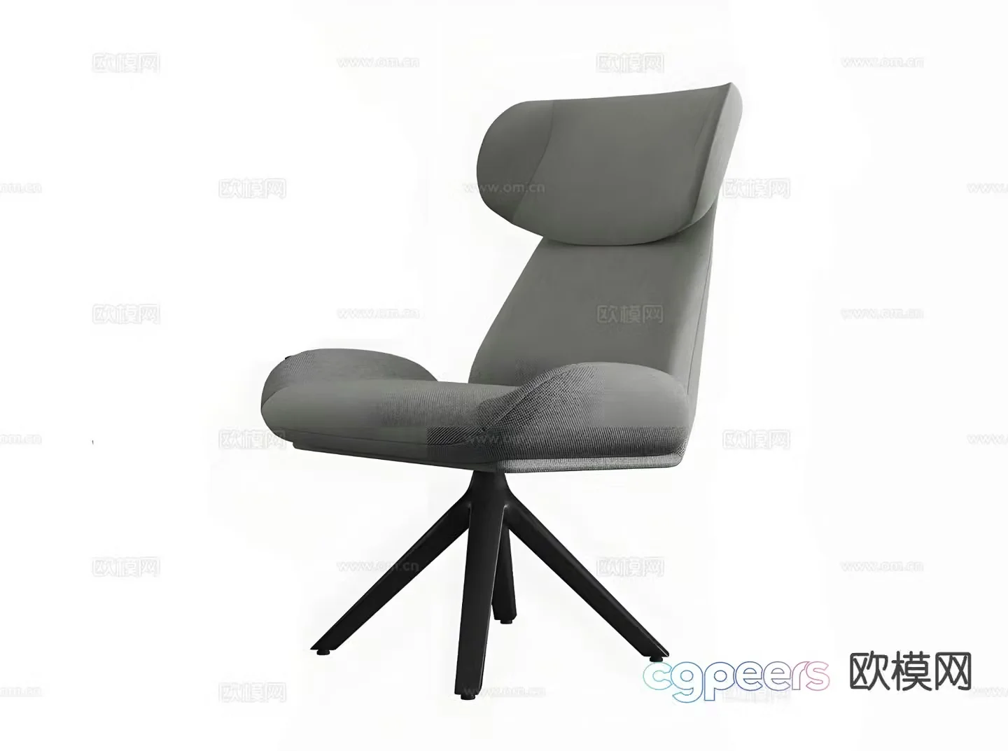 Modern chair office chair 3d model