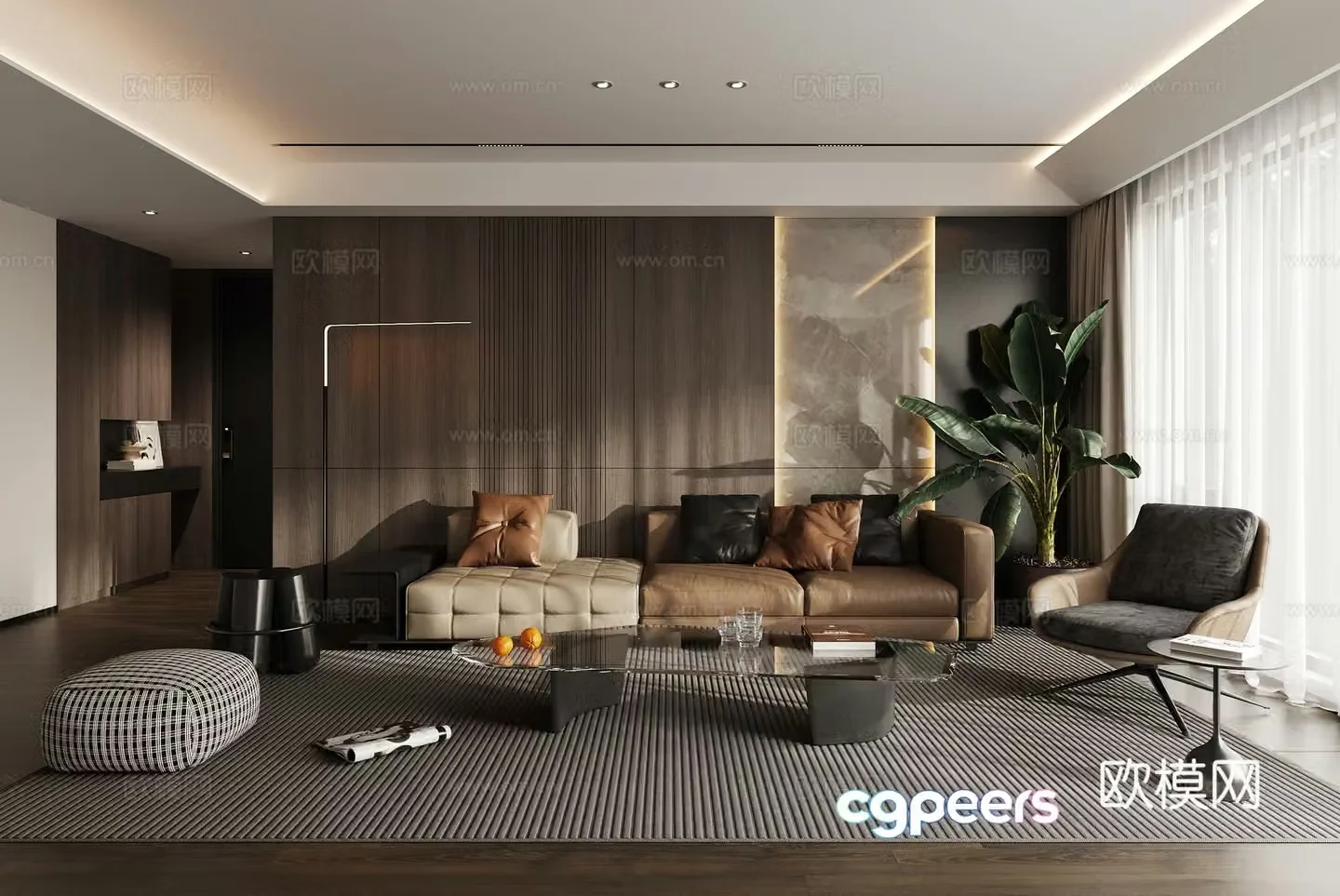 Living room 3d model