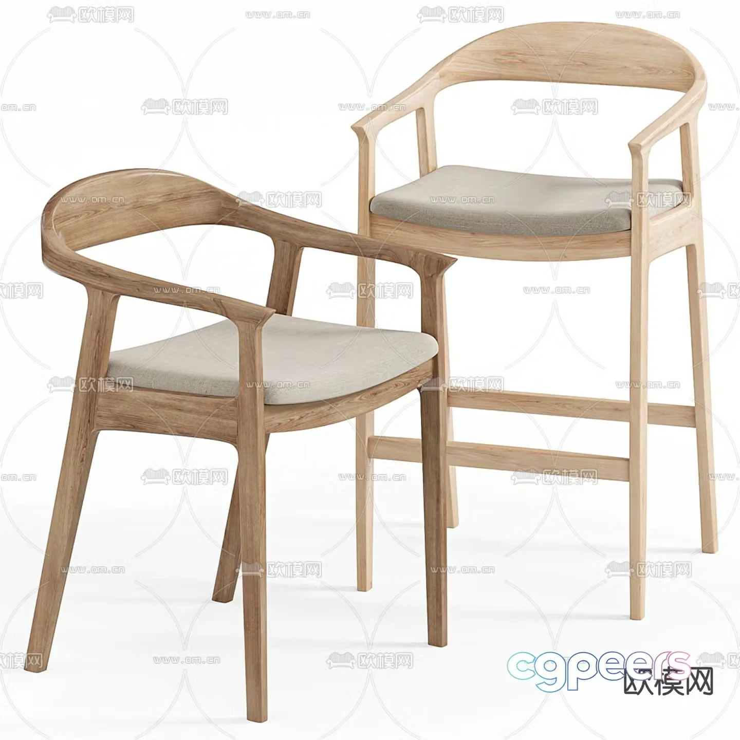 Chair Leisure Chair 3d Model