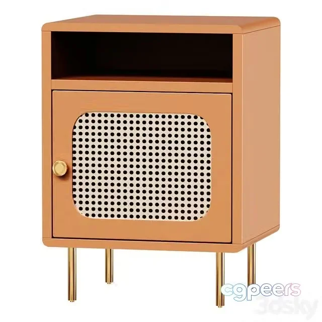 3ds Max Free – Redpop Rattan Bedside Table