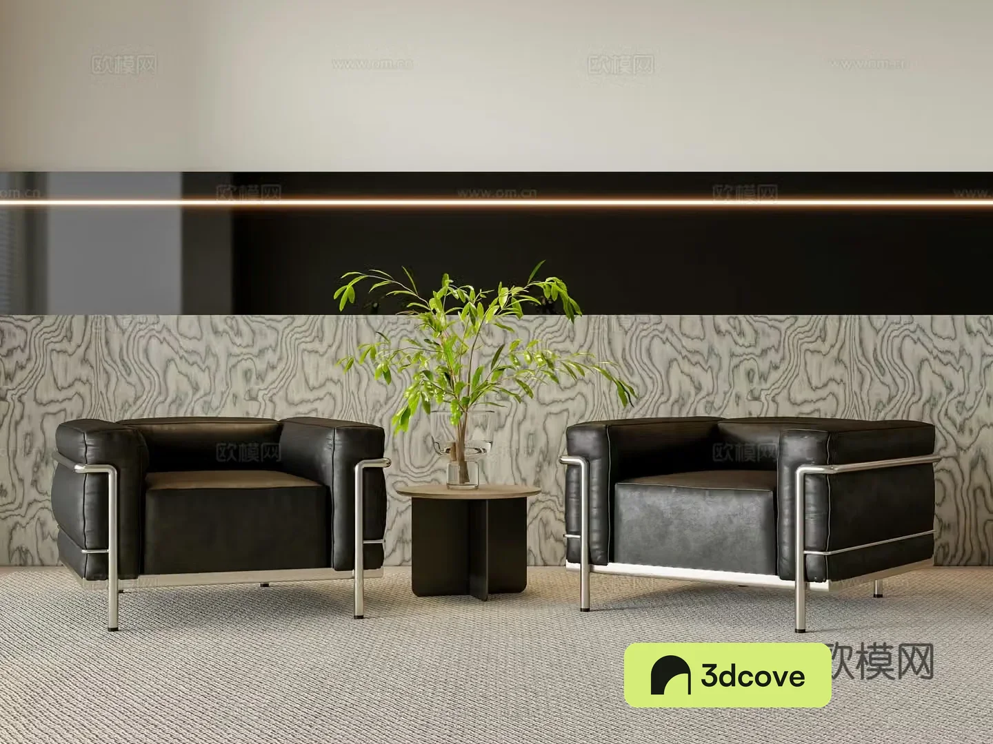Single sofa leather sofa