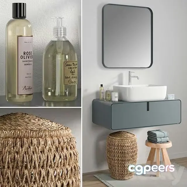 3ds Max Free – Bathroom 9