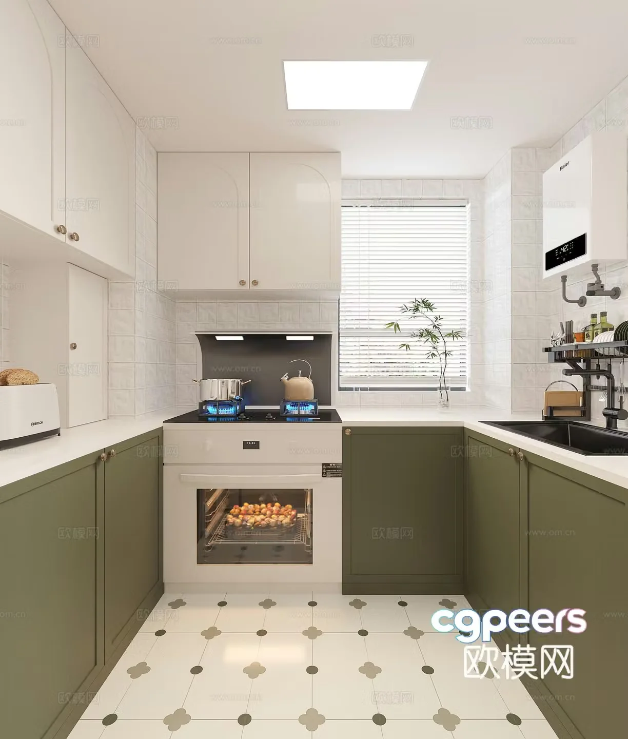 French kitchen 3d model