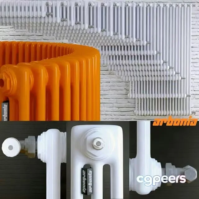 3ds Max Free – Steel tubular radiators Arbonia
