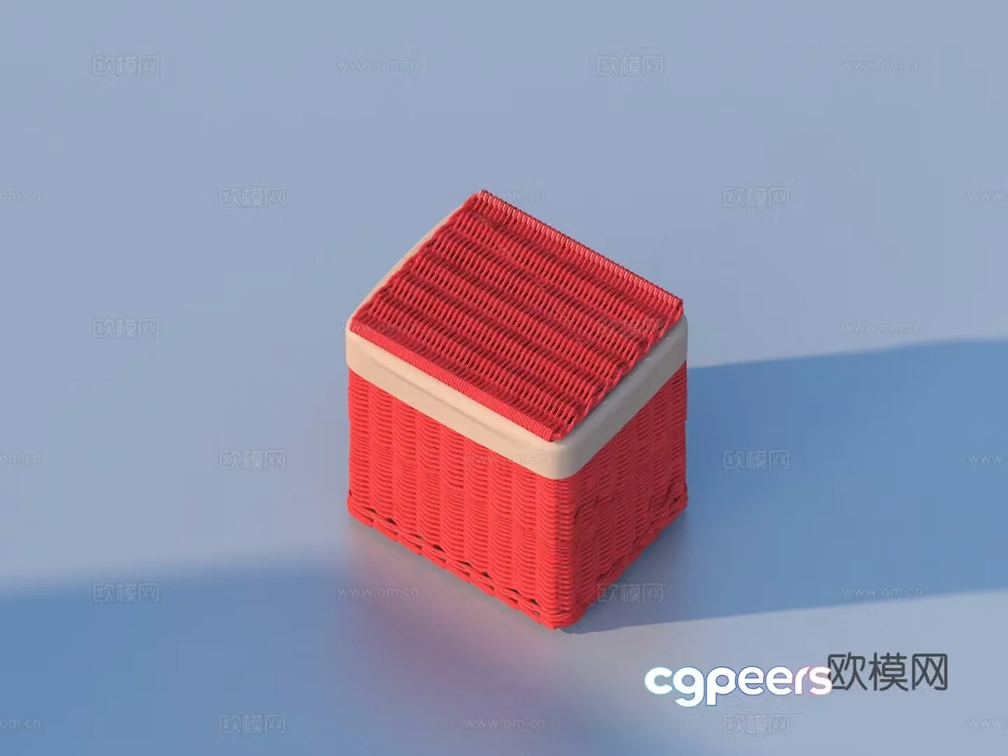 Storage basket Storage box Storage basket 3D model