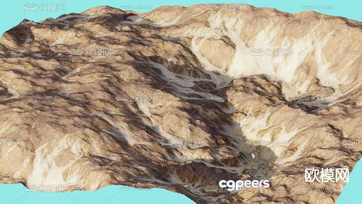 volcano mountain mountain 3d model