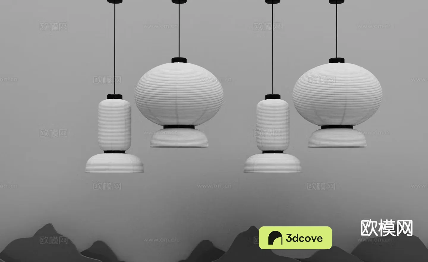 New Chinese style chandelier lantern chandelier