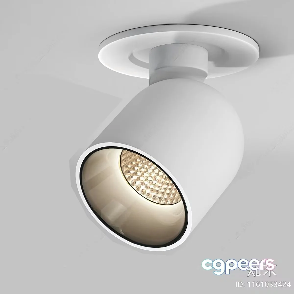 Gold Light Fixture 3D Model – 9208 – VRAY Render