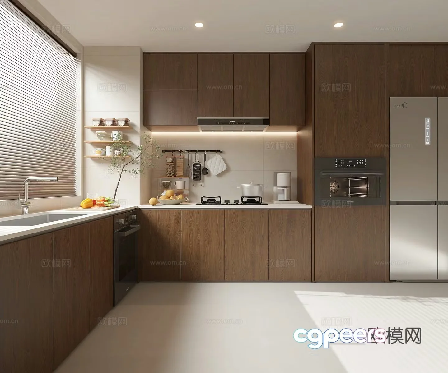 Wasabi Kitchen 3D Model