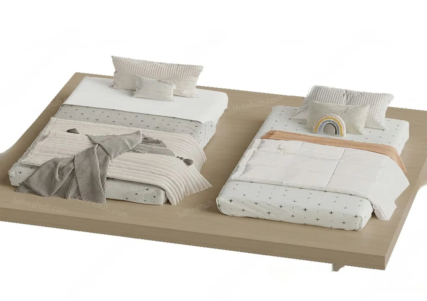 Cozy Bedroom Setup 3D Model – 19913 – VRAY Render