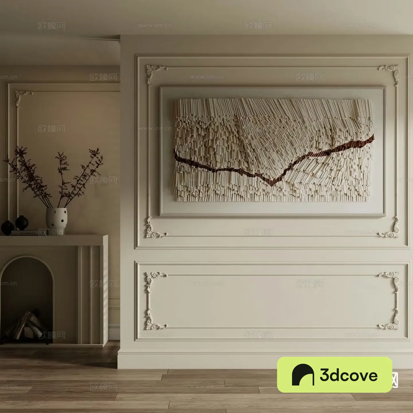 French art painting texture painting decorative painting