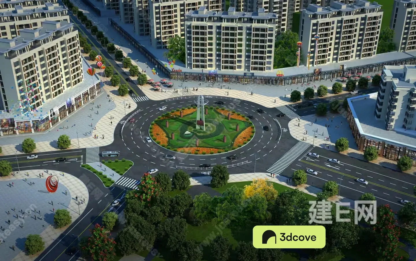Modern Urban Landscape