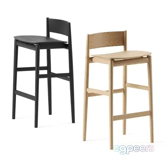 3ds Max Free – Brina barstool by Porro