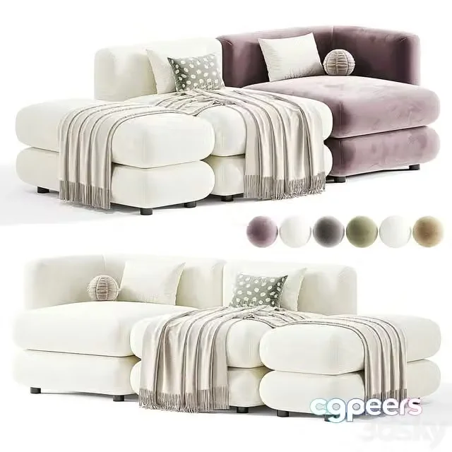 3ds Max Free – Brera Sofa By Divan.ru