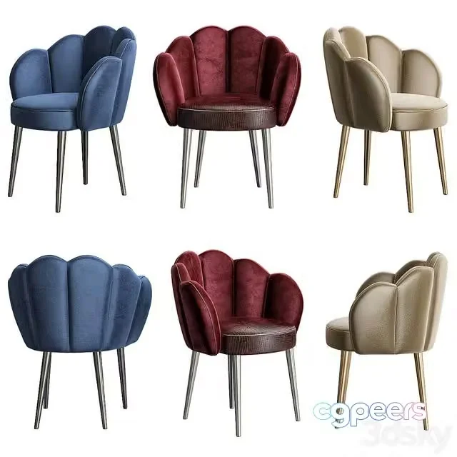 3ds Max Free – Daisy Chair by MUNNA
