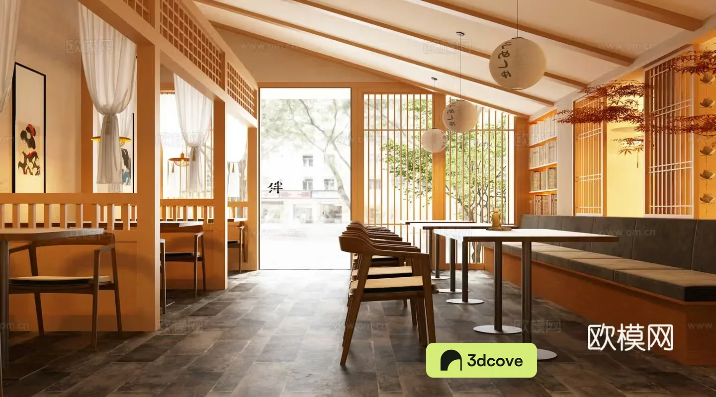 Japanese cuisine roast bird shop