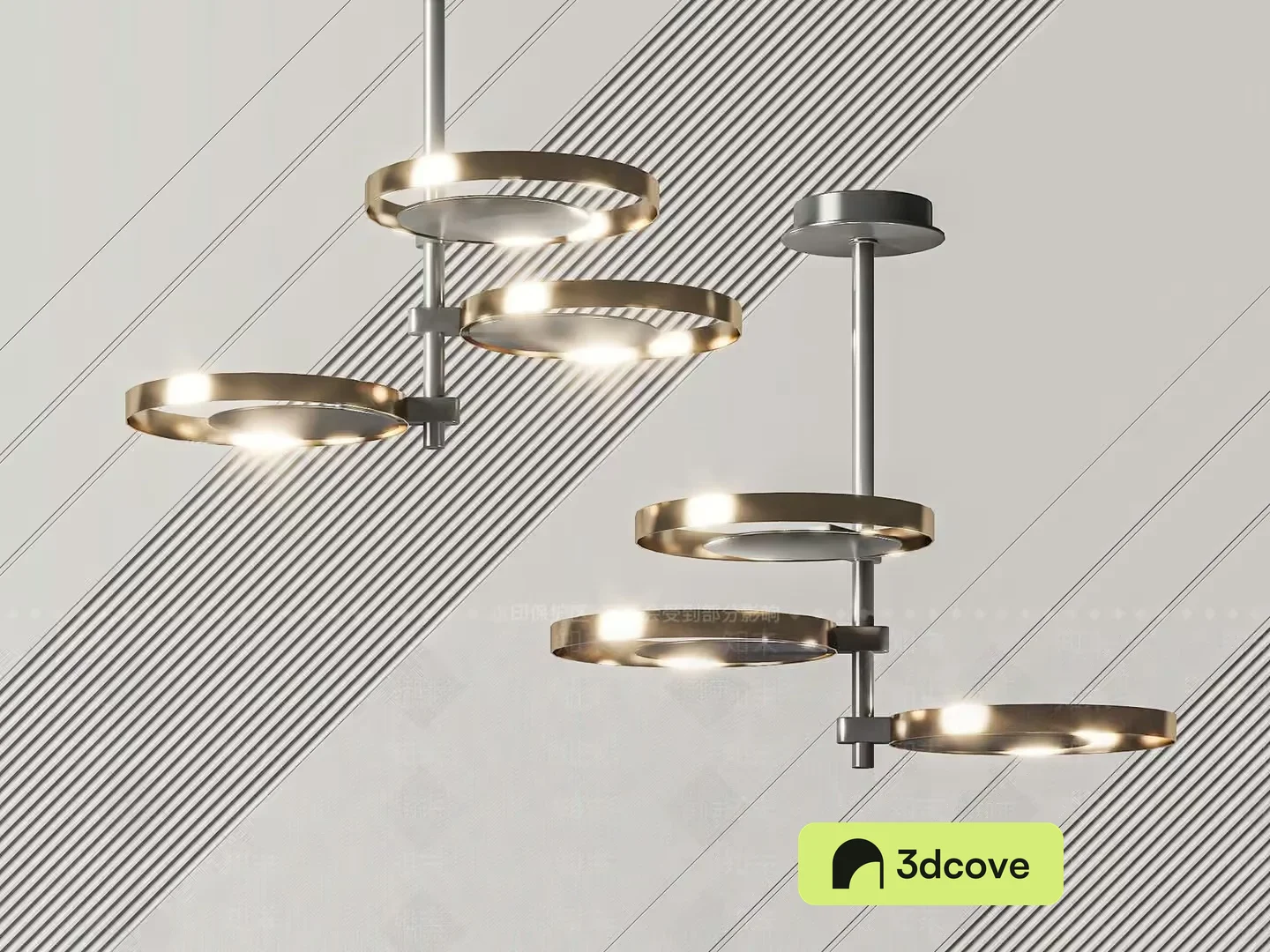 Gold Light Fixture