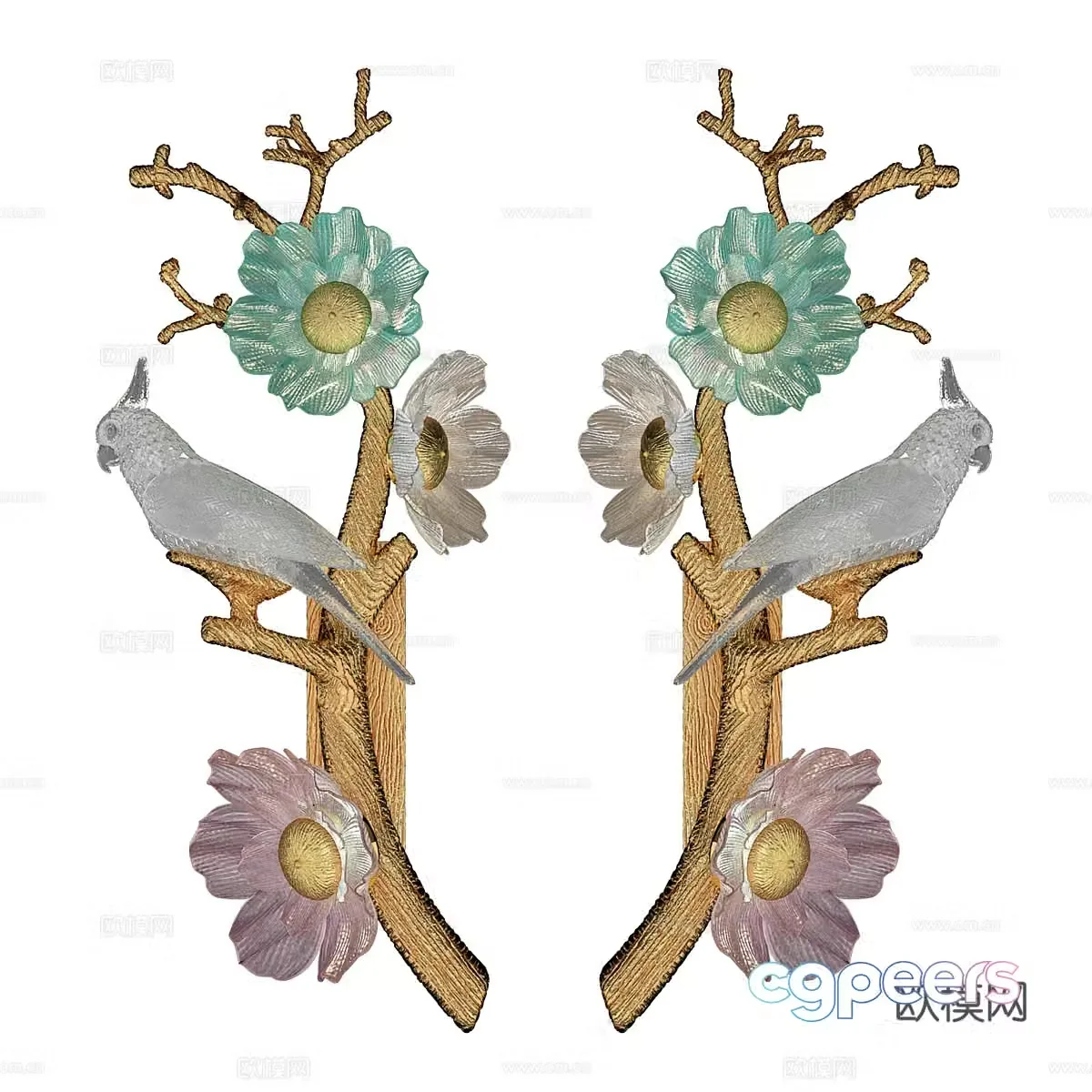 Decorative wall lamp Decorative pendant 3D model