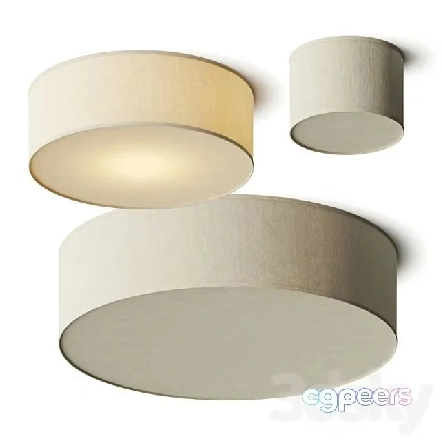 3ds Max Free – CB2 Boom Drum Ceiling Lamp