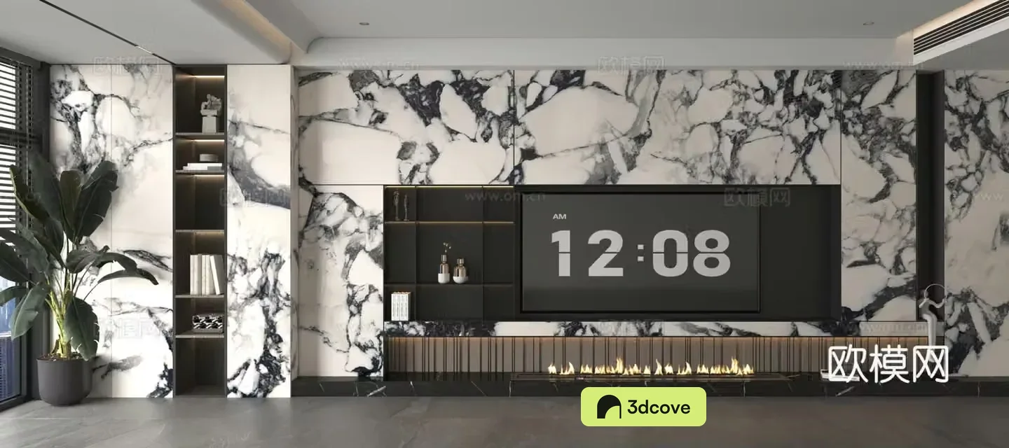 TV background wall
