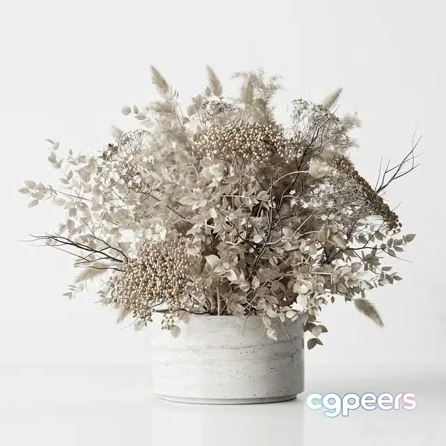 3ds Max Free – Dried Flower 10