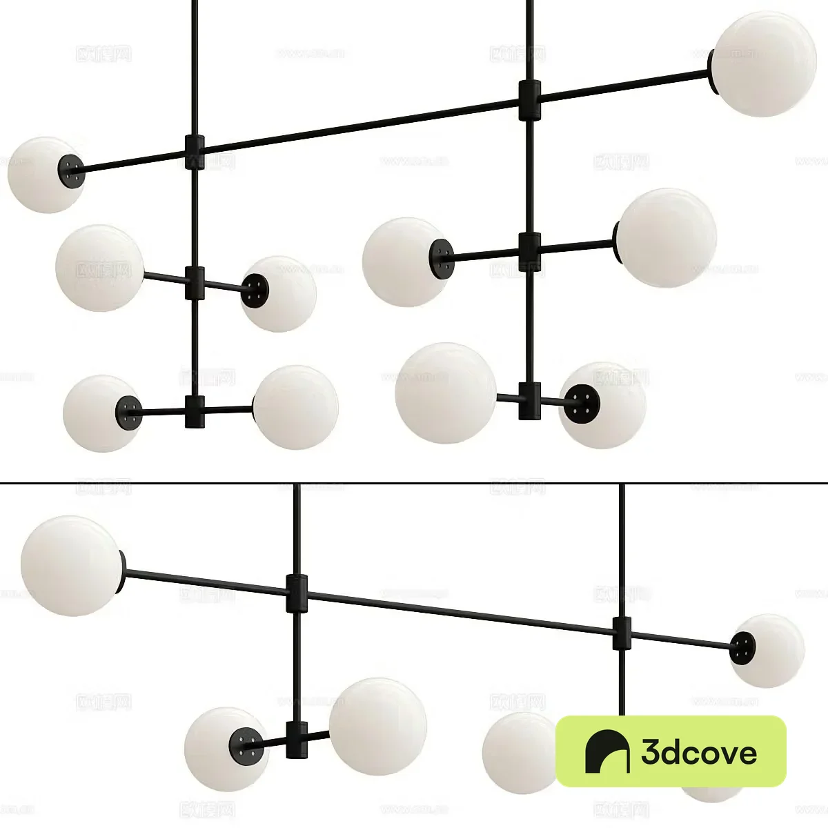 Modern spherical decorative chandelier