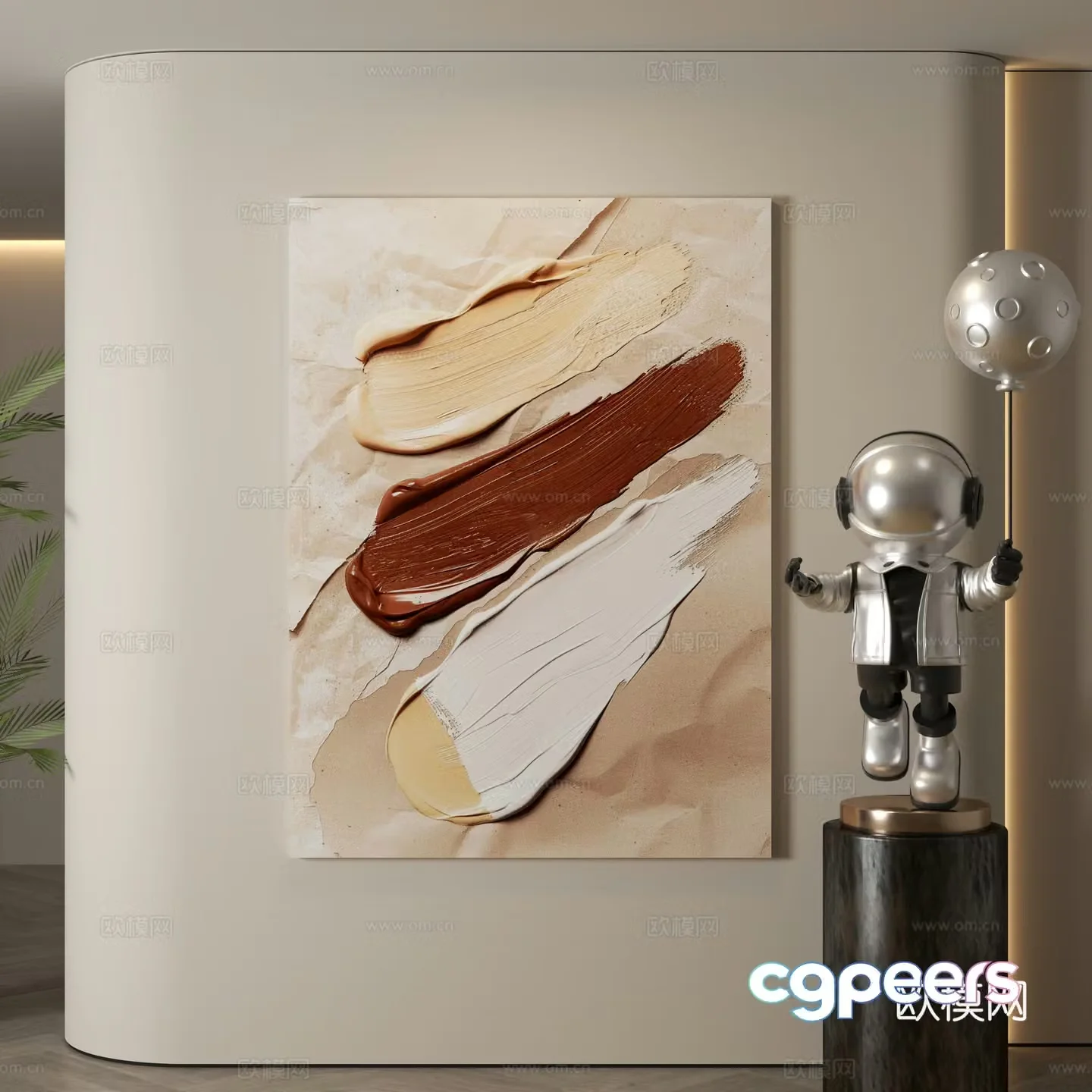Modern hanging paintings Italian hanging paintings Simple hanging paintings Hanging paintings Decorative paintings 3D model