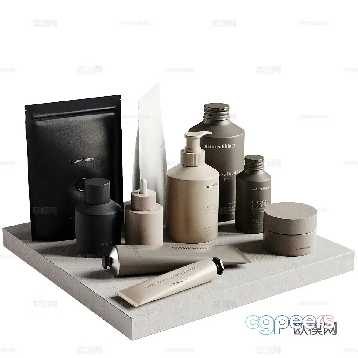 Washing supplies 3D model