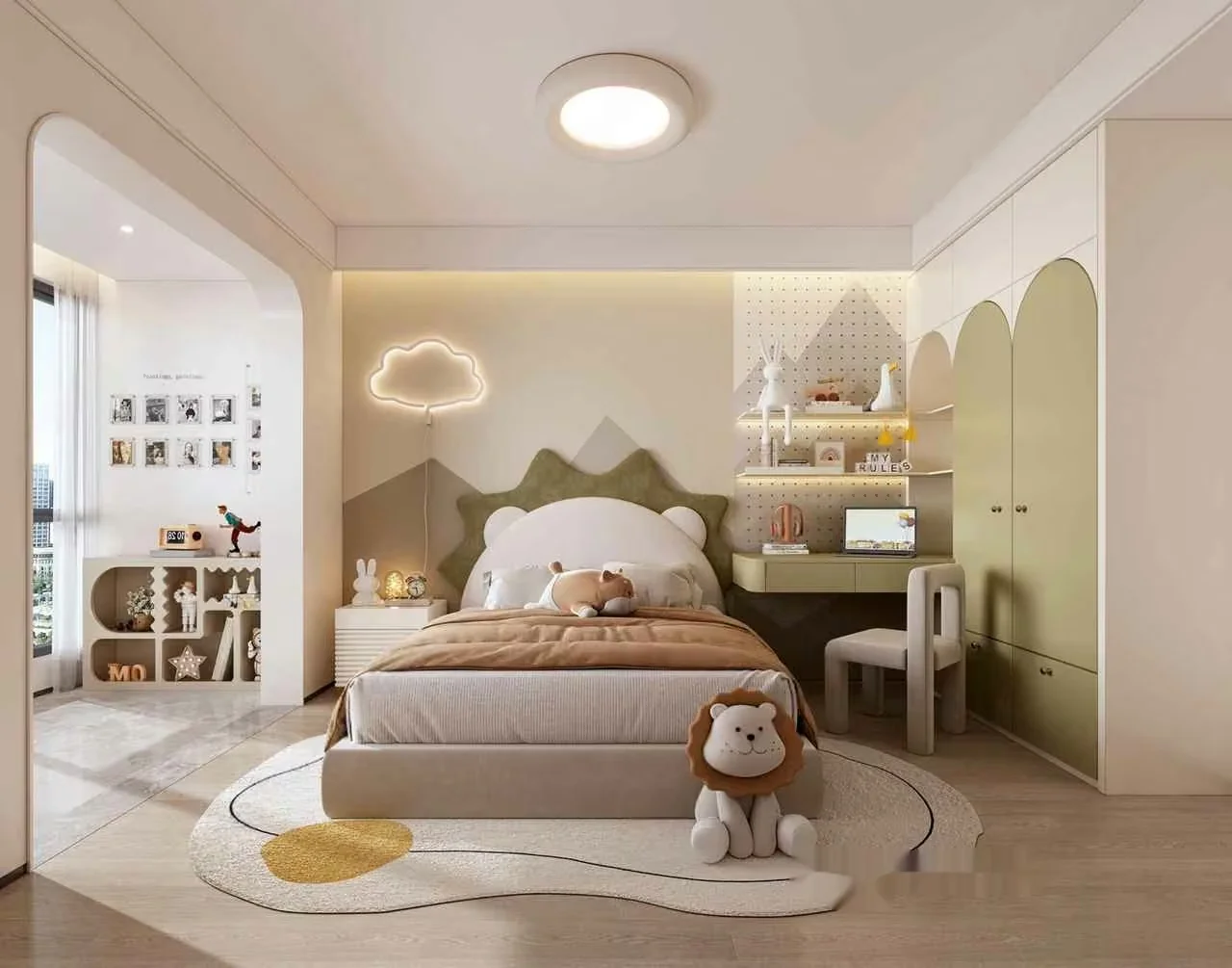 A Child’S Bedroom 3D Model – 892 – VRAY Render