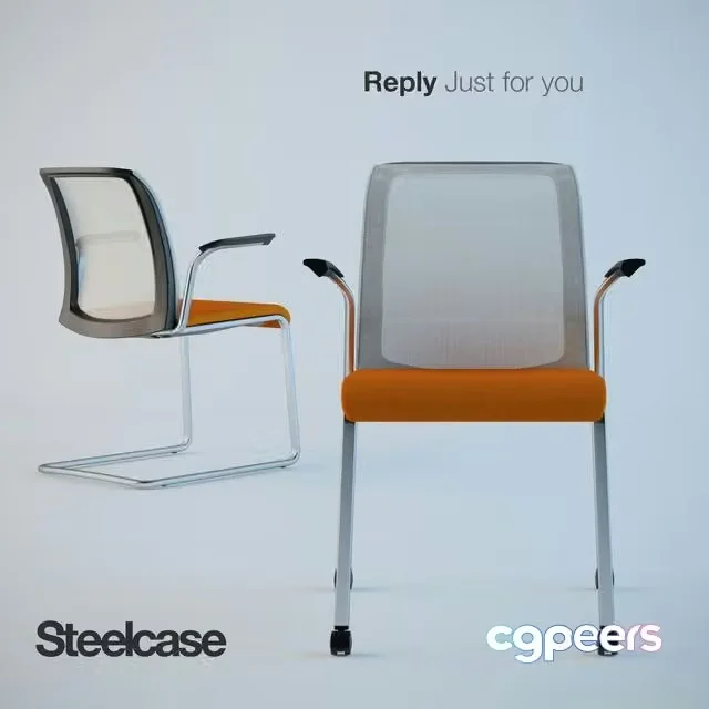 3ds Max Free – Steelcase Replay Air chair