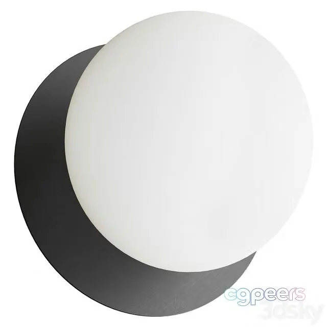 3ds Max Free – LARGE OPAL ceiling lamp
