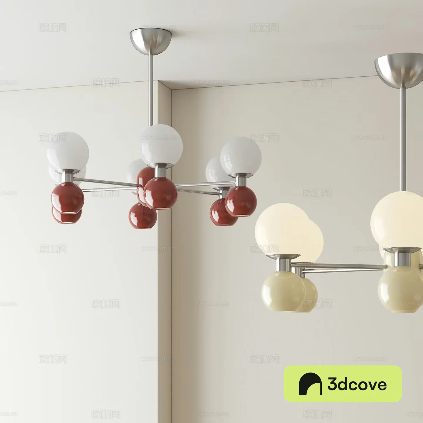 Cream style chandelier hall chandelier