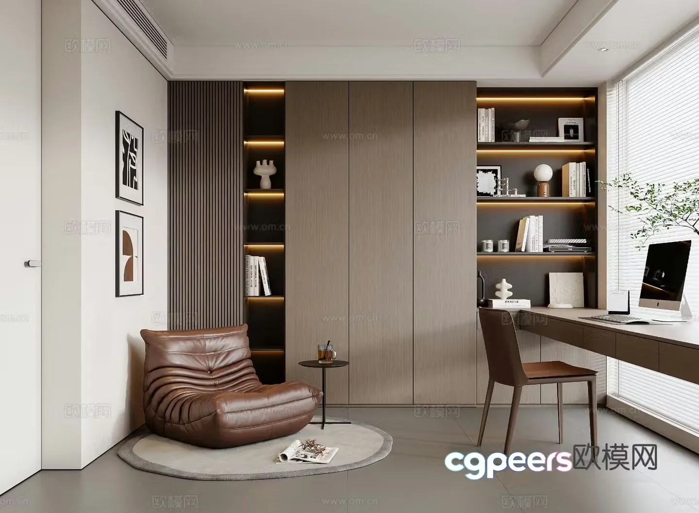 Italian study 3D model