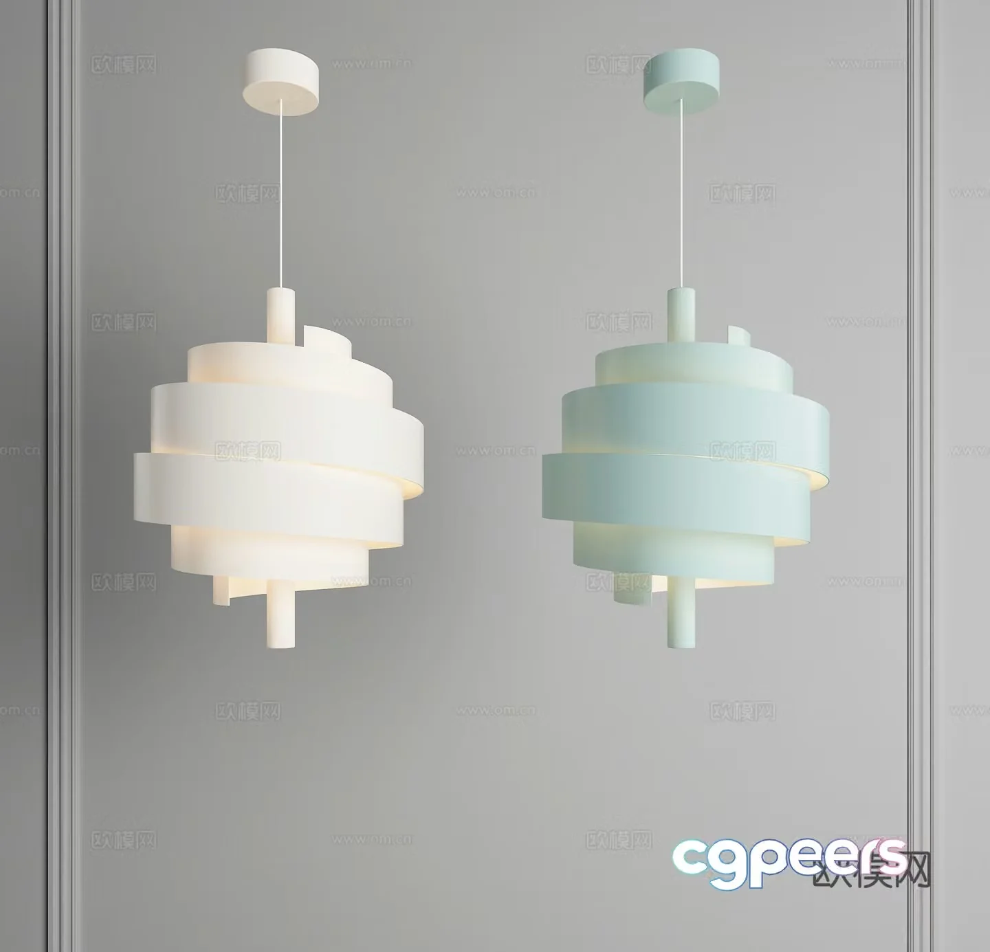 Cream-style chandelier chandelier Italian chandelier minimalist chandelier restaurant chandelier Nordic chandelier 3d model