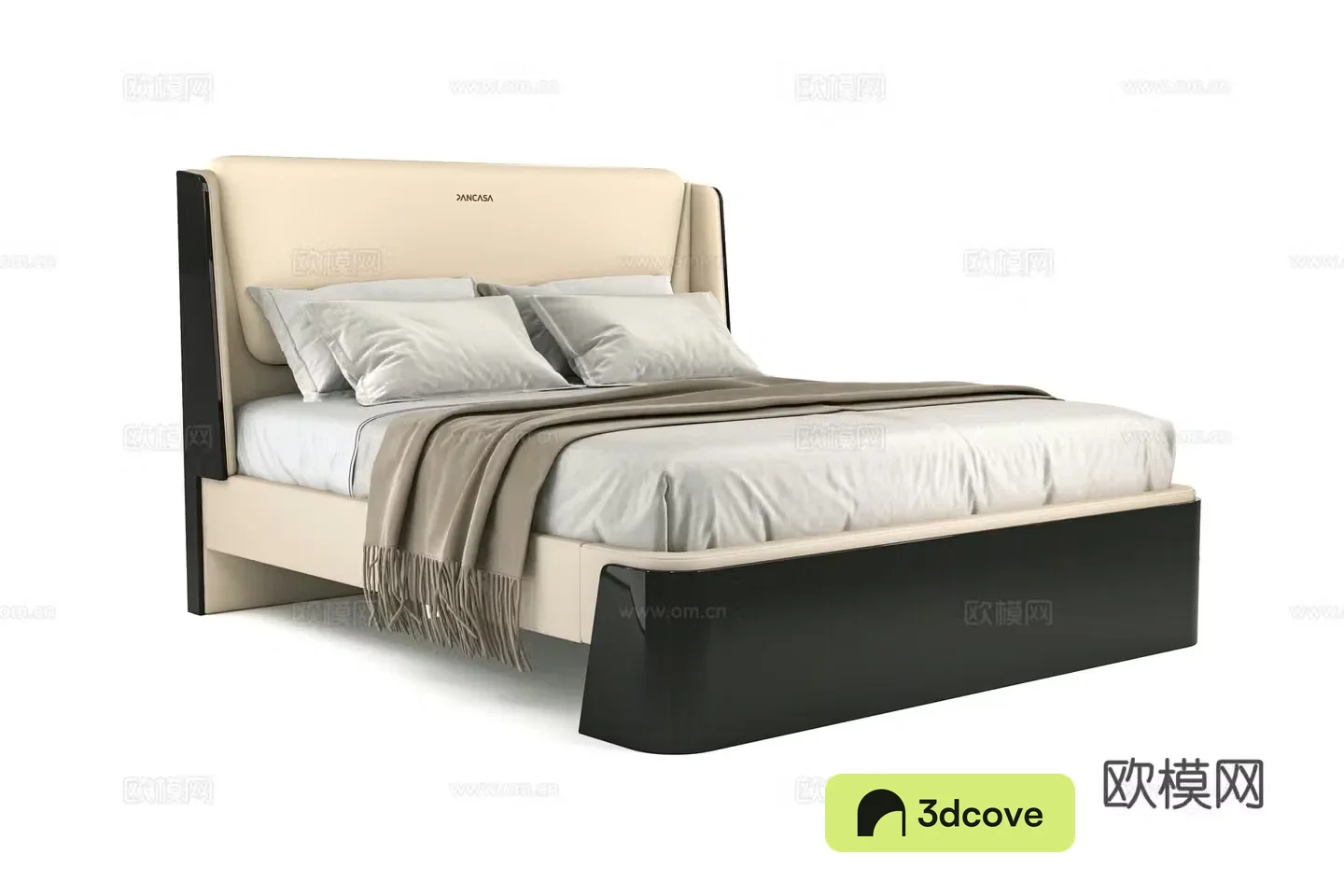 Modern double bed