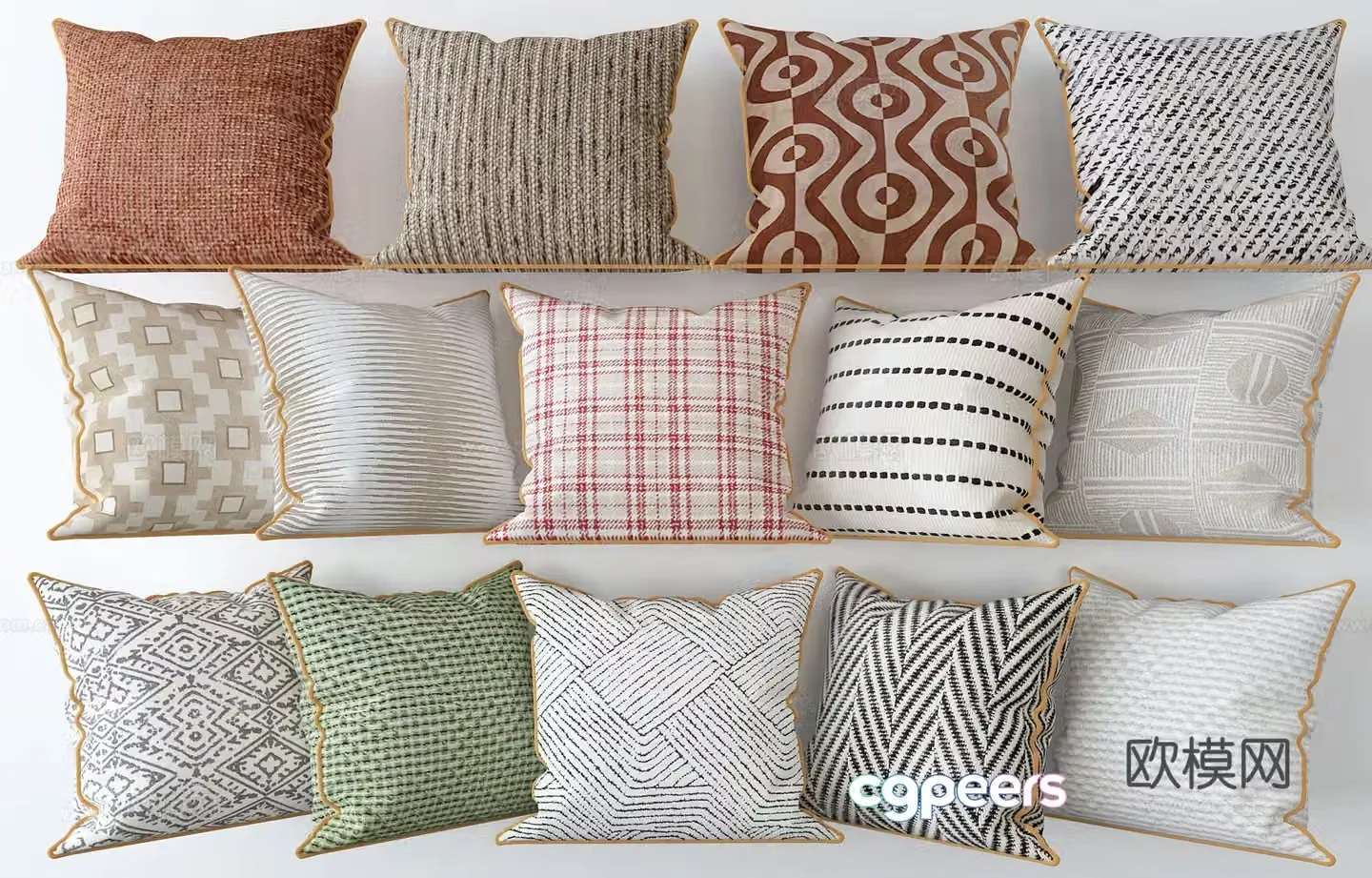 3D model of pillow