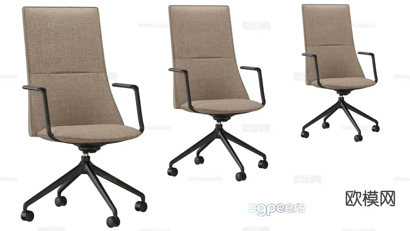 Modern office chair 3d model