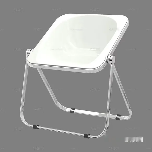 Modern White Chair 3D Model – 23149 – VRAY Render