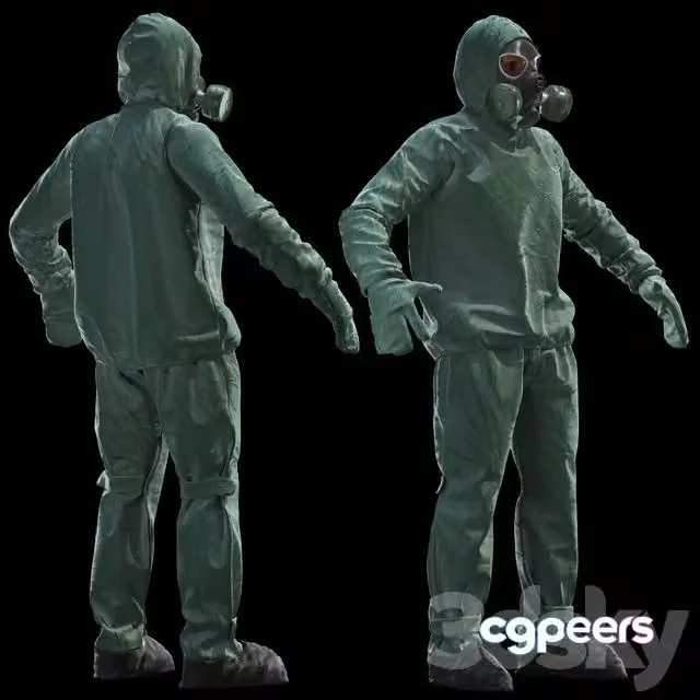 3ds Max Free – Protective suit