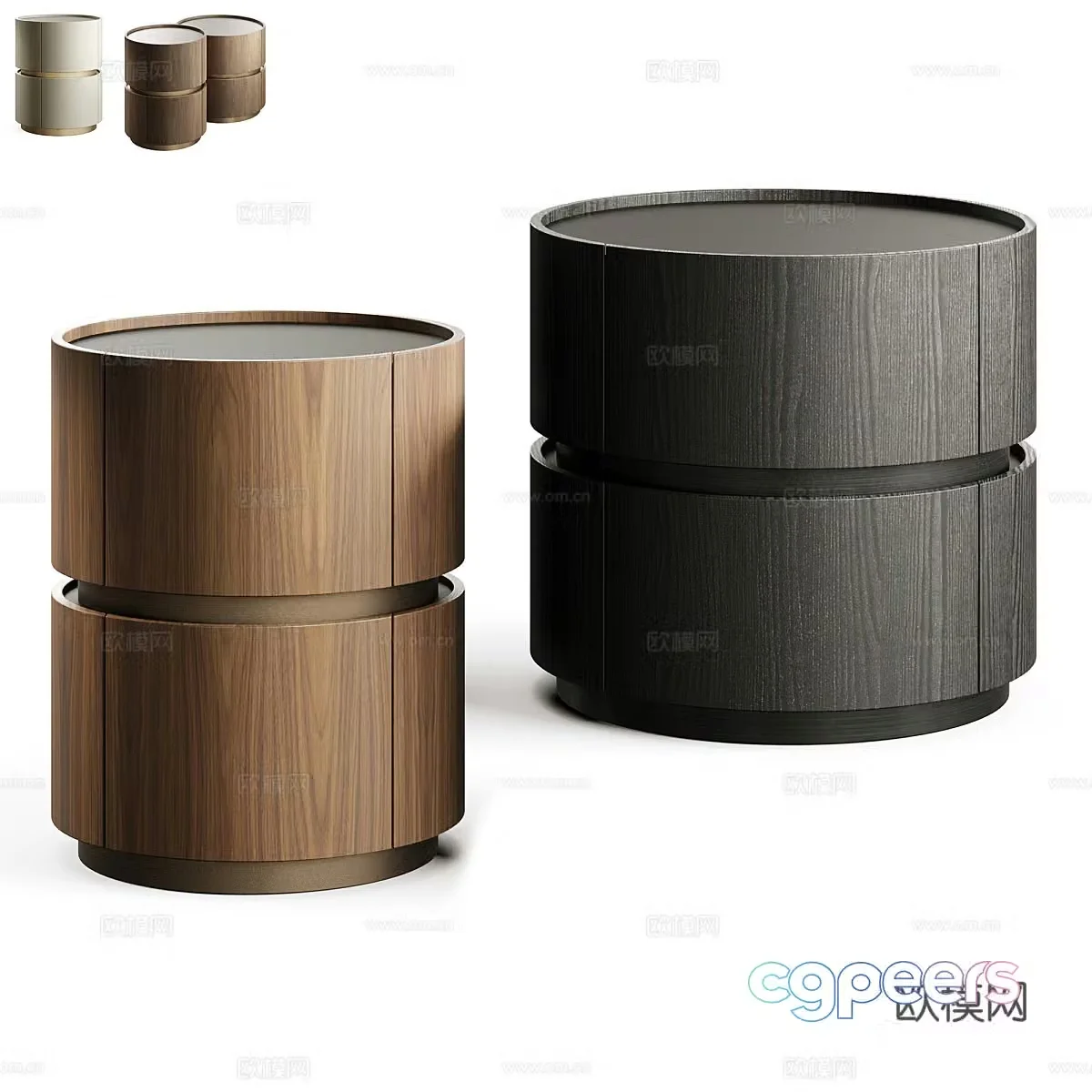 Bonaldo MONEYPENNY Bedside Table 3D Model