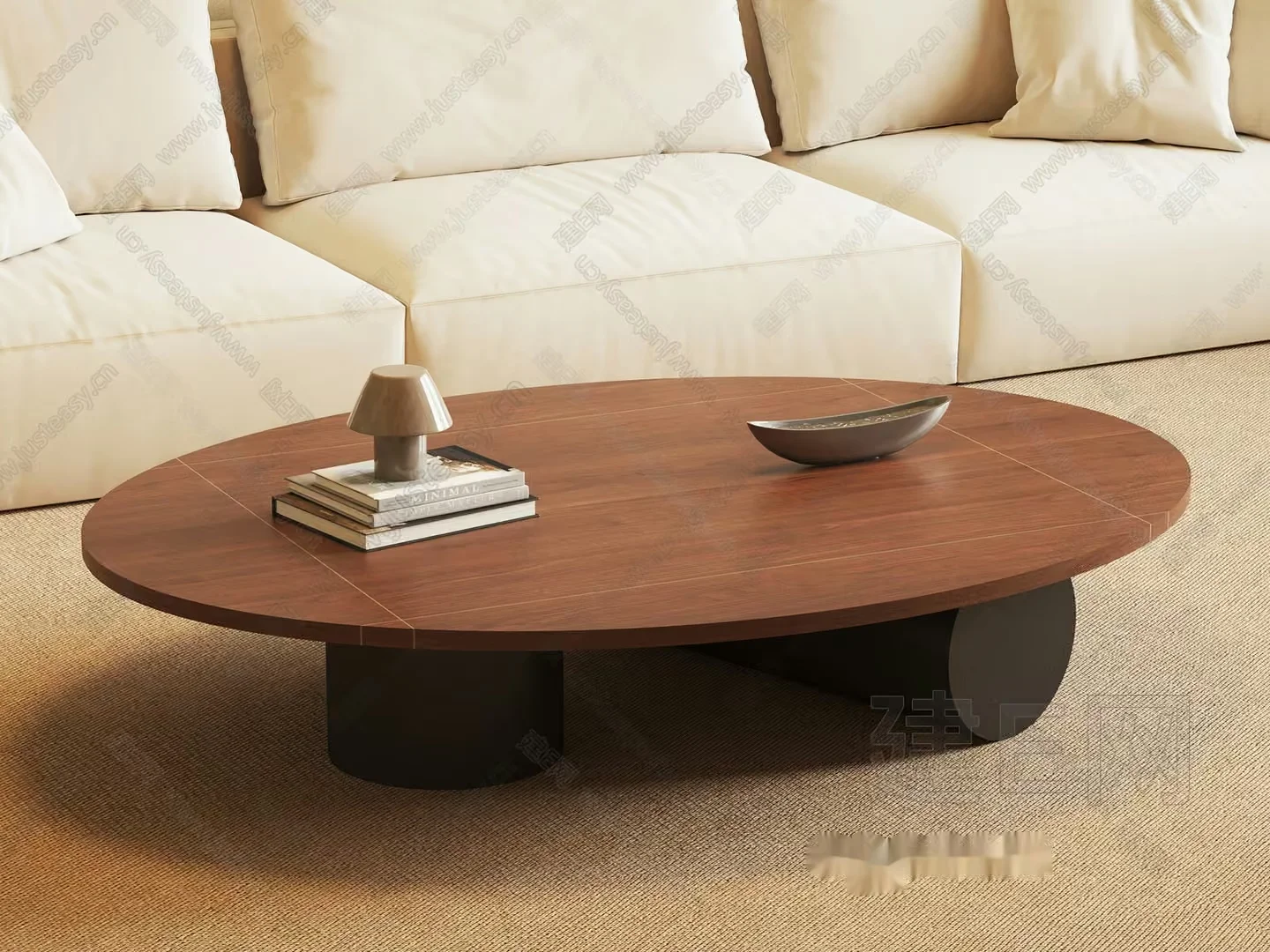 Modern Living Room 3D Model – 11092 – VRAY Render