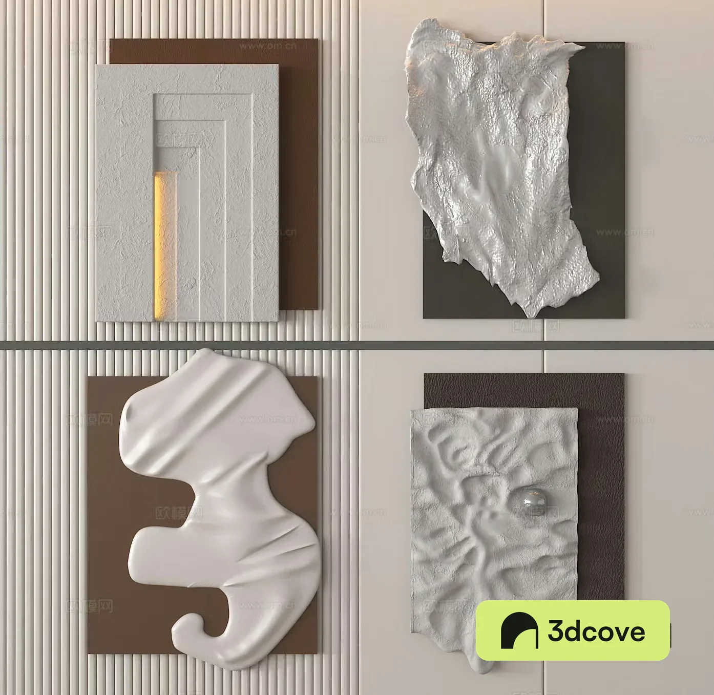 Three-dimensional wall decoration hanging painting