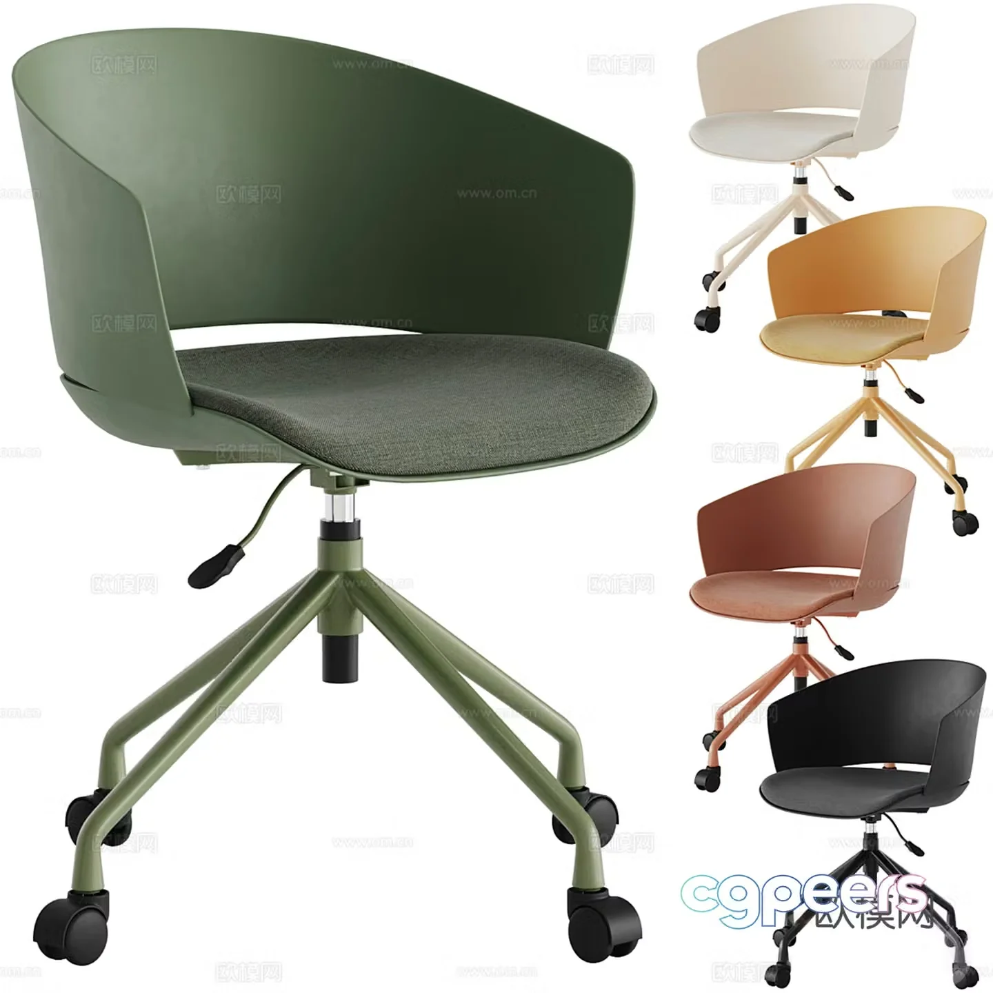 Office chair 3d model