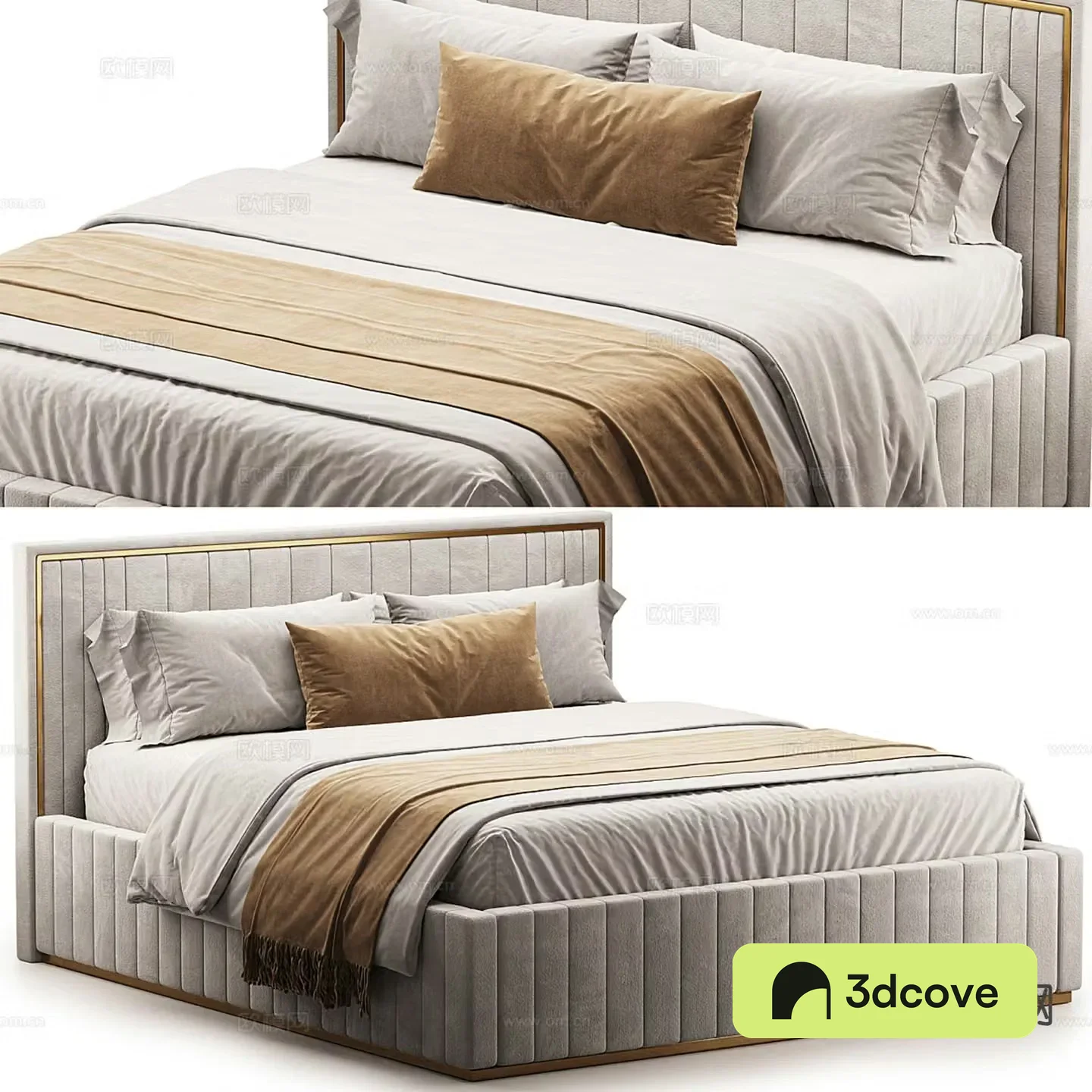 Elmalek European double bed