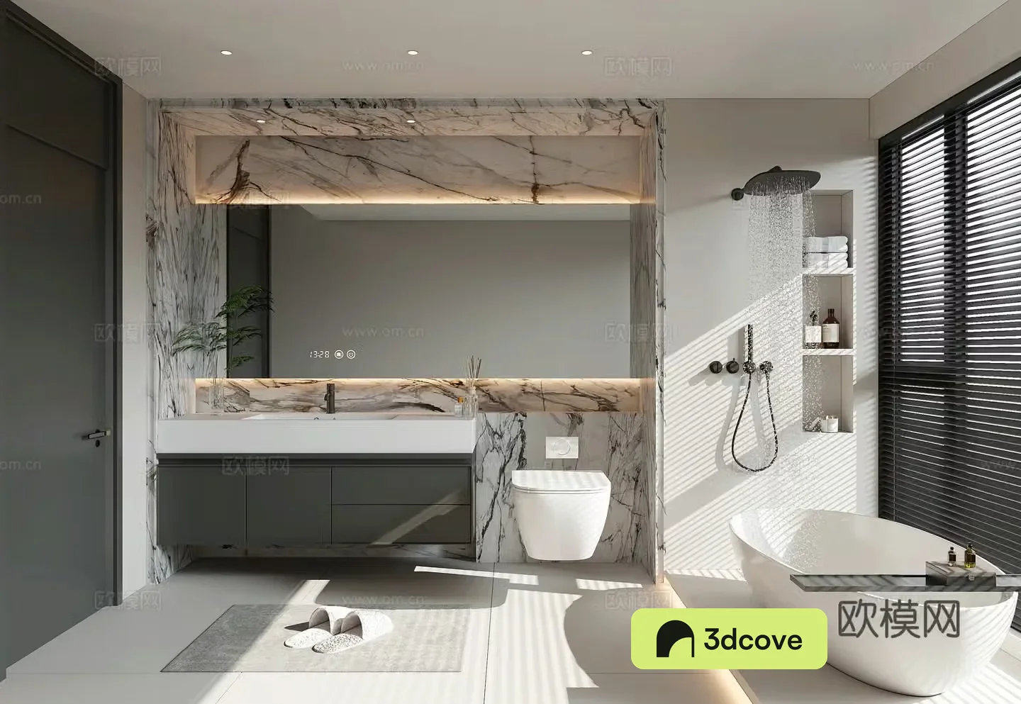 Modern bathroom