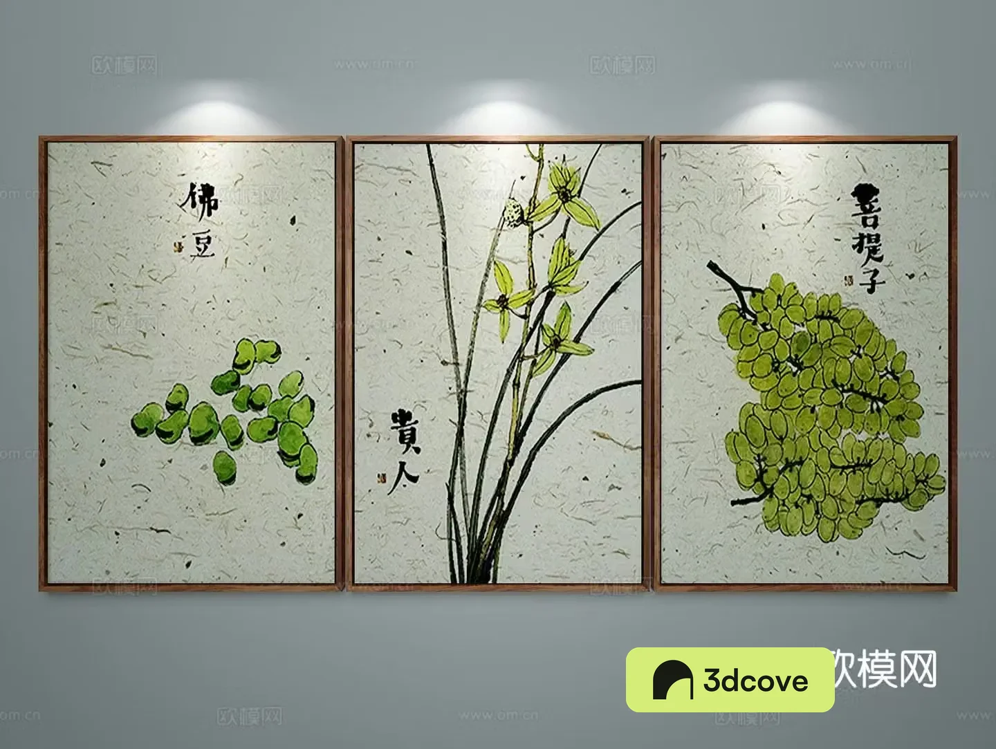 New Chinese style art painting decorative painting