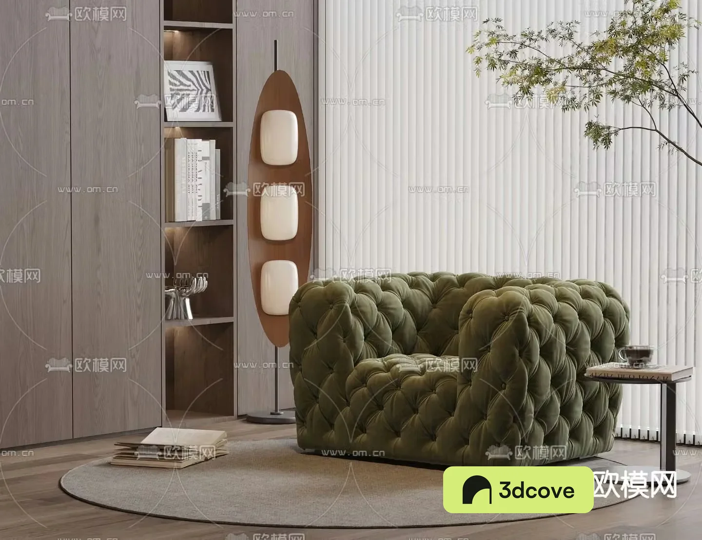Single sofa leisure sofa