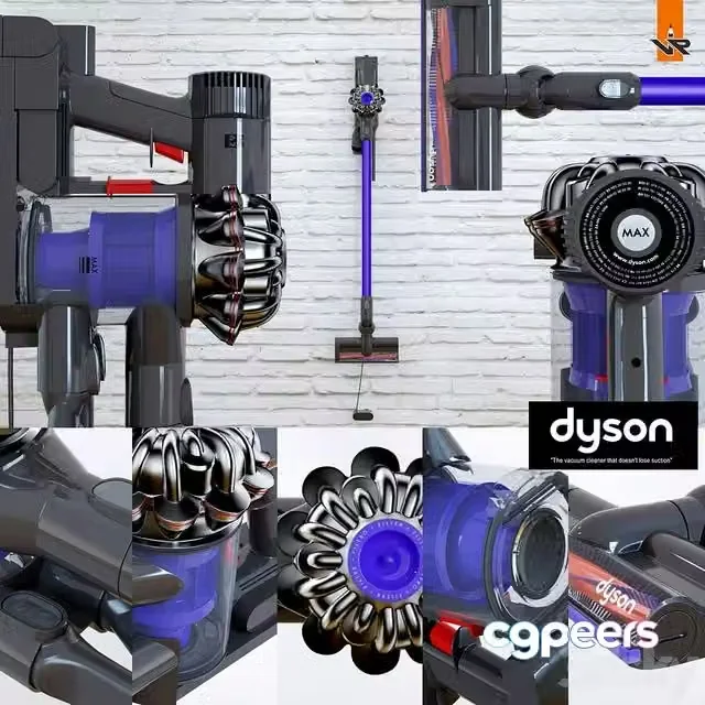 3ds Max Free – Vacuum Cleaner Dyson DC62 Animal pro